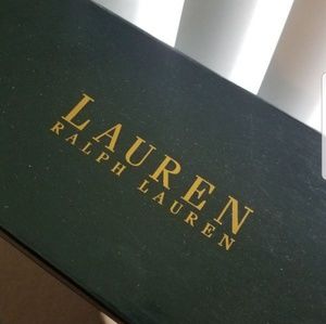 Ralph Lauren Black Flats